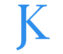 Logo bestehend aus einem blauen J und K